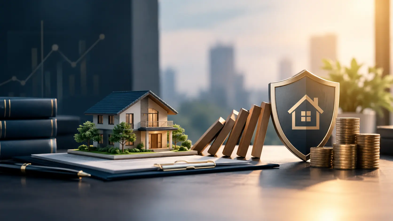 1788427458 NPA Property In India With Distressed Asset Recovery And Financial Protection Concept